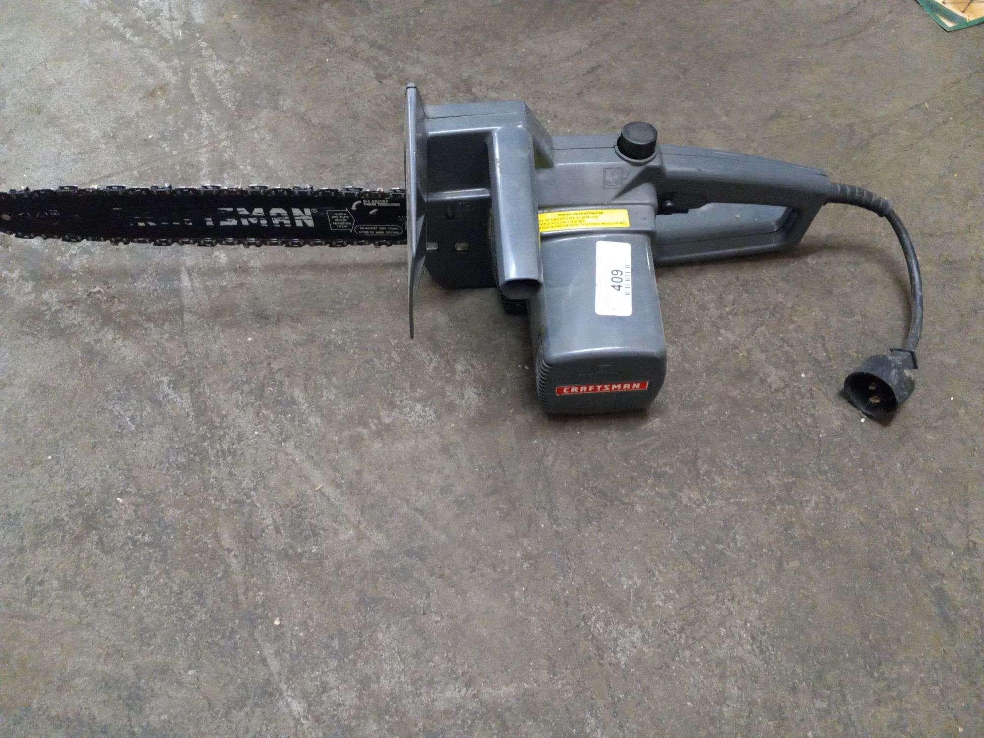 Old sears electric chainsaw discount